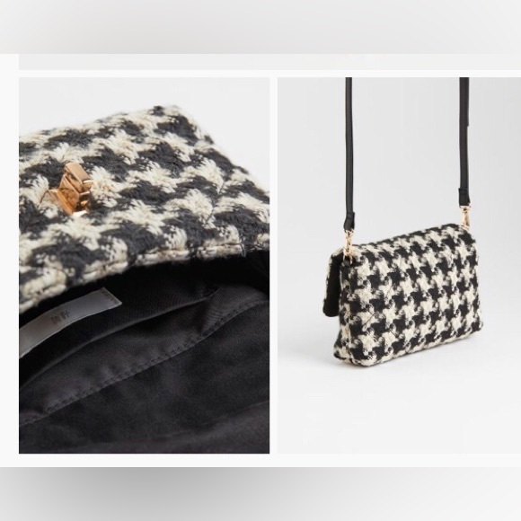 H&M Houndstooth Bag & Hat - Picture 10 of 10